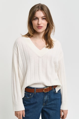 Pull en laine d’agneau - Ecru