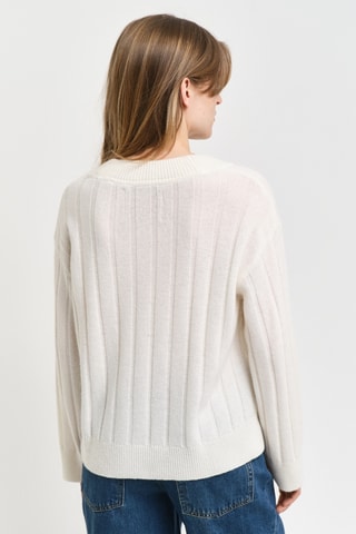 Pull en laine d’agneau - Ecru