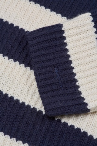 Pull en laine d’agneau - Bleu marine