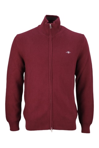 Gilet en coton biologique - Bordeaux