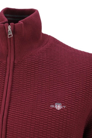 Gilet en coton biologique - Bordeaux