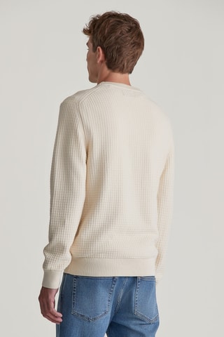 Pull en coton biologique - Ecru