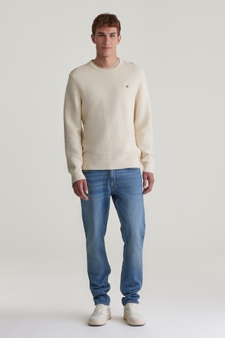 Pull en coton biologique - Ecru