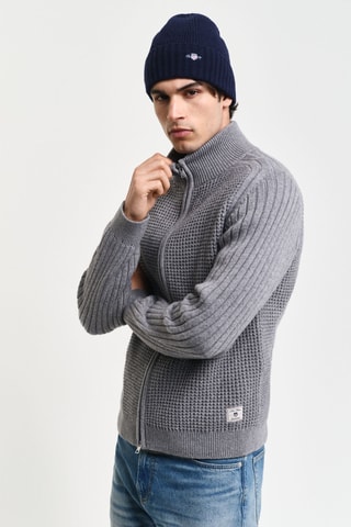 Gilet en laine d’agneau - Gris clair