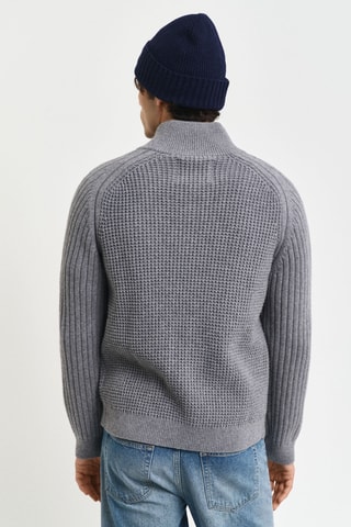 Gilet en laine d’agneau - Gris clair