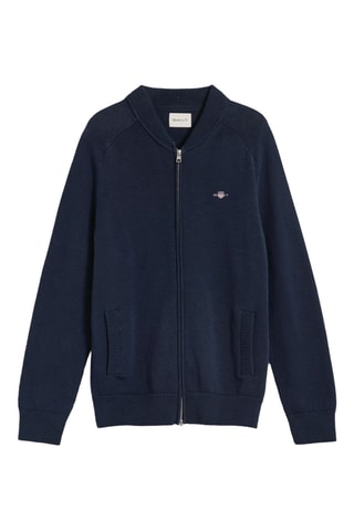 Gilet en mérinos - Bleu marine