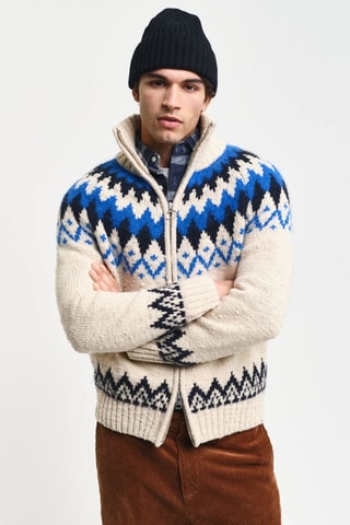 Gilet en laine d’agneau - Ecru