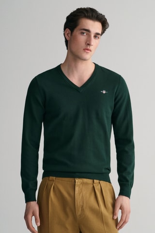 Pull en laine - Vert foncé
