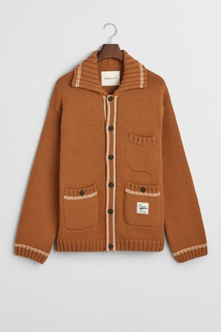 Gilet en laine d’agneau - Marron clair