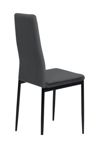 6 sedie Jade - Grigio scuro