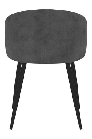 4 sedie Léona - Grigio scuro