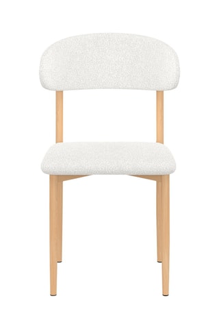 6 sedie Callisto - 48 x 80 x 47 cm - Tessuto bouclé