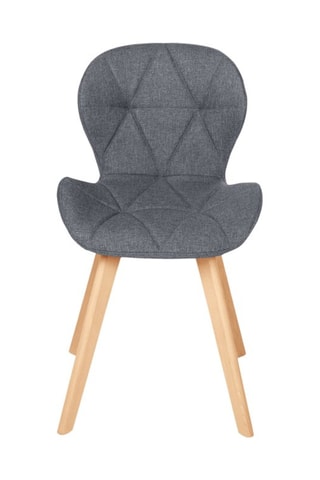 4 sedie in legno e hevea Gatsby - 50 x 79 x 48 cm