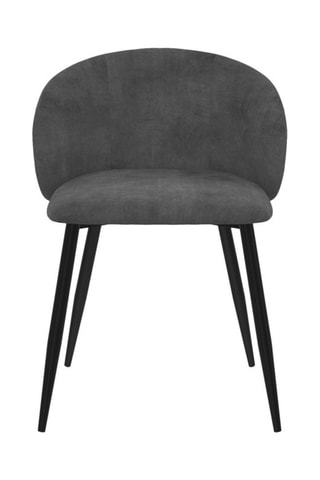 2 sedie Léona - 51 x 71 x 53 cm - Rivestimento in velluto