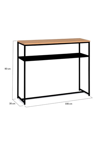 Console doppio piano Liverpool - 100 x 30 x 80 cm