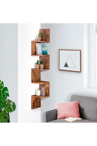 Mensola angolare Isa - 20 x 120 x 20 cm