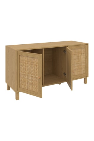 Credenza 3 ante Erin - Piedi in pino - 113 x 40 x 60 cm