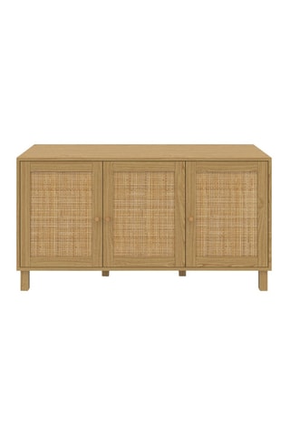Credenza 3 ante Erin - Piedi in pino - 113 x 40 x 60 cm