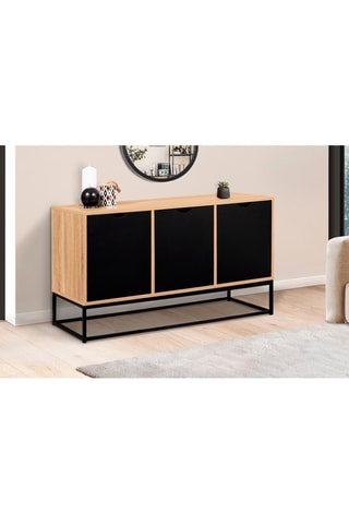 Credenza bassa 3 ante Manhattan - 113 x 60 x 40 cm