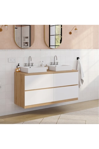 Mobiletto bagno 4 cassetti Tom - 120 x 45 x 60 cm