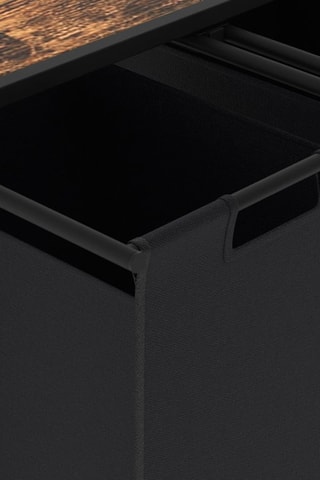 Portabiancheria Elize 3 scomparti con piedi 114L