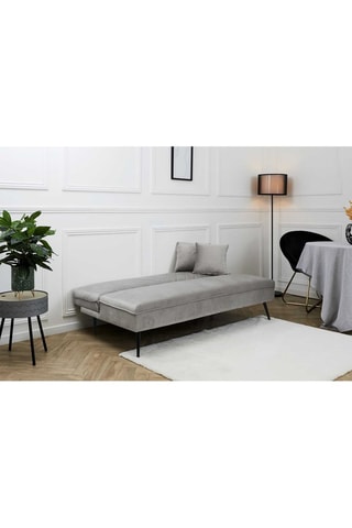 Uitklapbare Bank Lichtgrijs