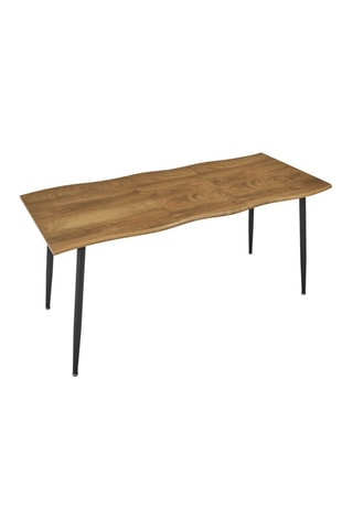 Uitschuifbare Eettafel Abbott Bruin - 4 tot 6 personen - 120 - 160 cm