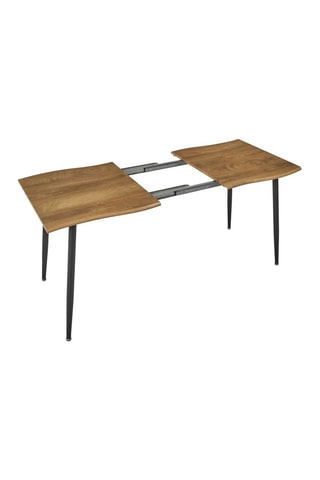 Uitschuifbare Eettafel Abbott Bruin - 4 tot 6 personen - 120 - 160 cm