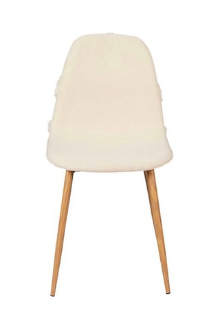 4 Stoelen Faro Mirage 
Crèmekleurig en Bruin