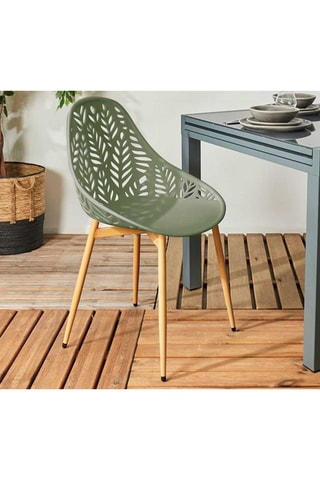 4 Stoelen Lucena - Olijfgroen