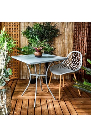 Tuinstoel Malaga 
Grijs en Naturel