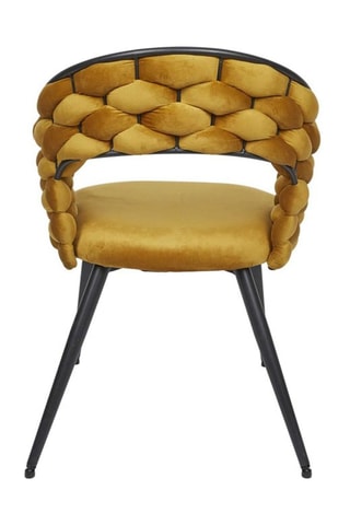 2 Stoelen - Mosterdgeel