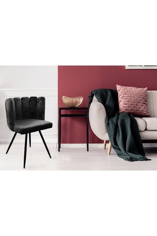 2 Stoelen Ariel Zwart