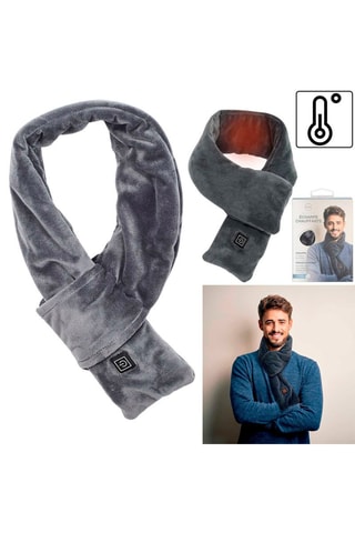 Verwarmende sjaal Grijs