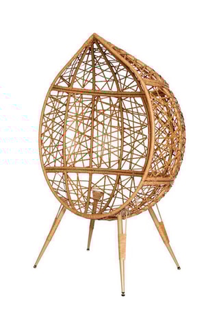 Fauteuil Oeuf 
Wit en Naturel