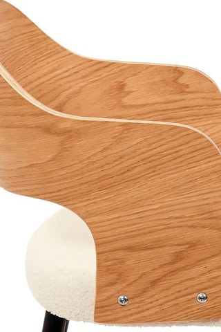 2 fauteuils Loki Hygge 
Naturel en Crèmekleurig