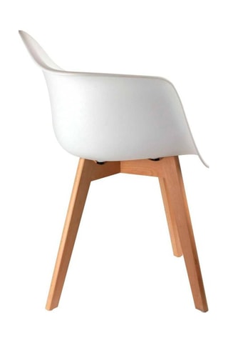 2 Fauteuils Scandinave Wit