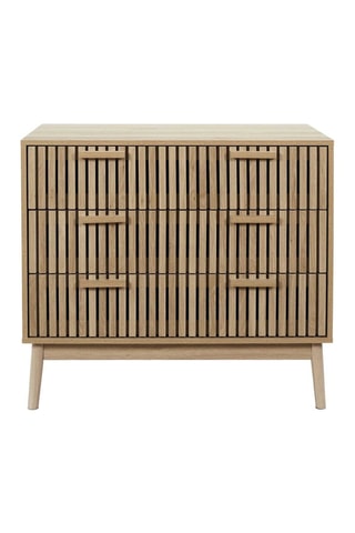 Commodekast 3 Laden Klaus Naturel
