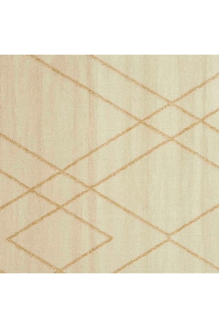 Tapis Londres - Crème et doré - 120 x 180 cm