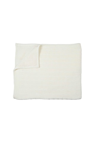 Plaid Sherpa 120 x 150 cm - Wit