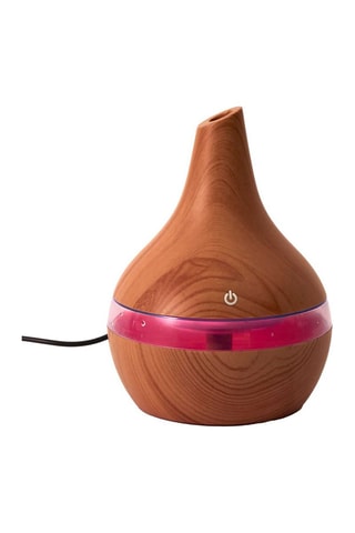 Houten Leddiffuser van Essentiële Oliën.