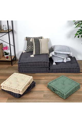 Kussen Beige - 40 x 40 cm