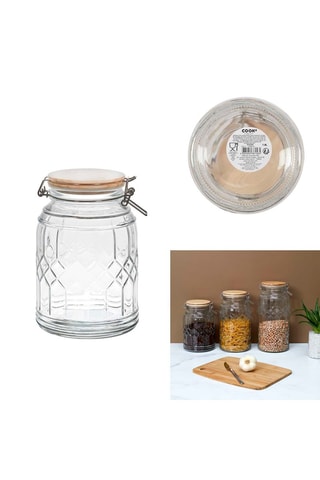 Glazen Opbergpot 1,8 l