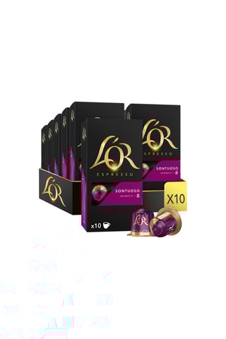 100 cápsulas Café L’Or Espresso Sontuoso - Intensidad 8 - Compatibles con Nespresso®*