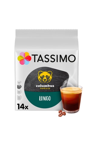 70 cápsulas Café Columbus Lungo - Compatíveis Tassimo