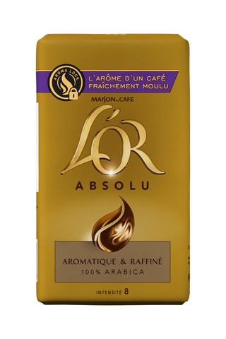 12 x 250 g - Café moído L'Or Absolu - Intensidade 8