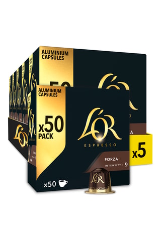 250 cápsulas Espresso Forza - Intensidade 9 - Compatíveis Nespresso®