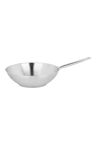 Wok em aço inoxidável Endurance - 28 cm