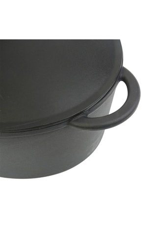Caçarola oval em fonte de aço fundido esmaltado Gourmet - 37cm - 9 l