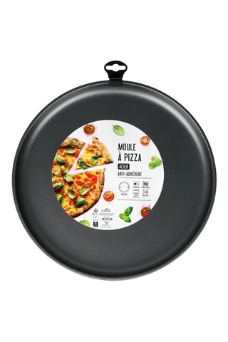 Forma para piza em aço inoxidável Gourmandise - 32,5 cm